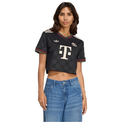 Dames croptop FC Bayern 2025-2026 Derde Shirt
