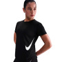 Tempo Swoosh Dames-Black-White