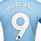 Puma Kinderen Haaland Manchester Plaats 2024-2025 Thuis Shirt