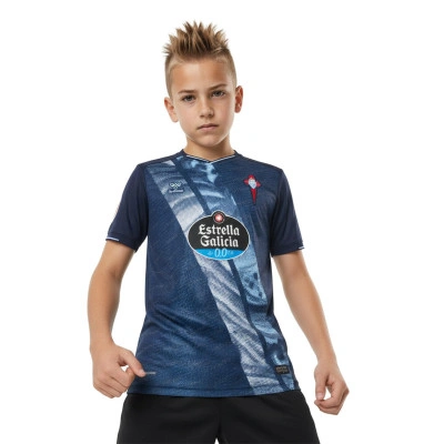 Celta De Vigo Tweede Uitrusting 2025-2026 Kind Shirt