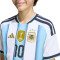 adidas Messi Argentinië Eerste Uitrusting WK 2026 Kind Shirt