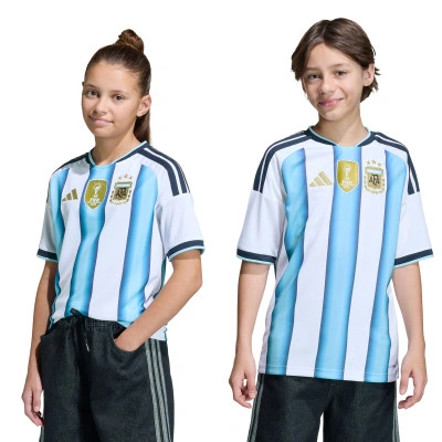 Argentinië Eerste Uitrusting WK 2026 Kind Shirt