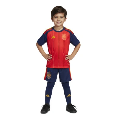 Spanje Eerste Uitrusting WK 2026 Kind Tenue