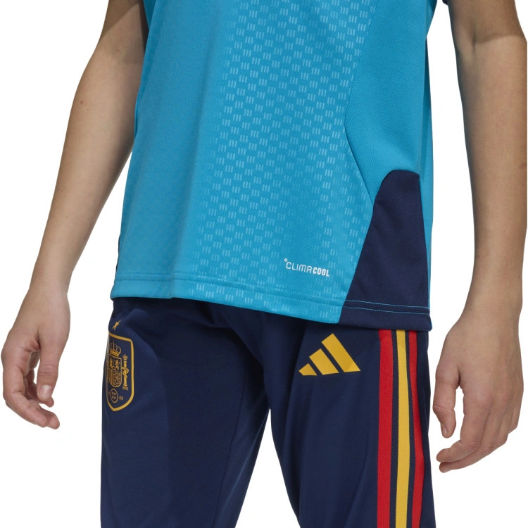 camiseta-adidas-espana-training-mundial-2026-nino-blue-3