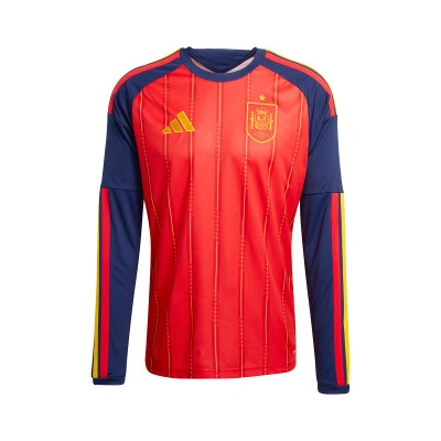 Spanje Eerste Uitrusting Wereldkampioenschap L/S 2025-2026 Shirt