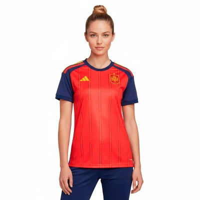 Spanje Eerste Uitrusting Wereldkampioenschap 2026 Vrouw Shirt