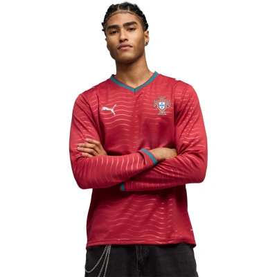 Portugal Thuisshirt L/S Wereldkampioenschap 2026 Shirt