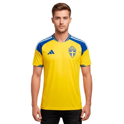 Zweden Eerste Uitrusting Wereldkampioenschap 2026 Shirt