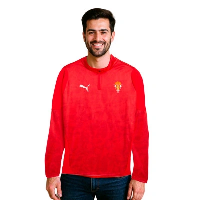 Sporting Gijon Training 2025-2026 Sweatshirt