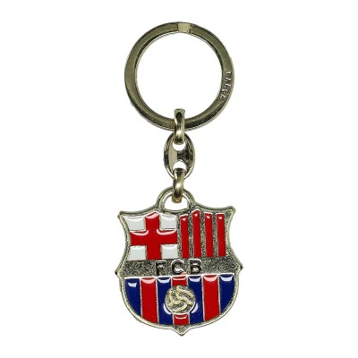 Fcb Gouden Crest Sleutelhanger