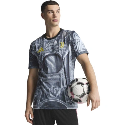 Juventus Del Piero Fanswear Pre-Match 2025-2026 Shirt