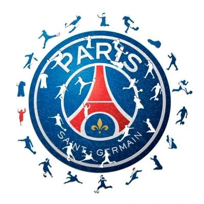 PSG Crest Houten Puzzel (150 Stuks)