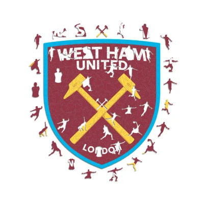 West Ham Houten Puzzel (150 Stuks)