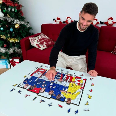 Frankrijk Houten Puzzel (150 Stuks)