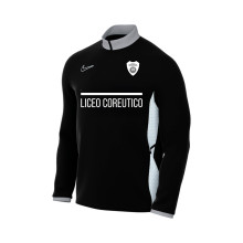 Academy 25 Drill Top Donna Istituto Scolastico Giovanni Paolo II Sweatshirt Black-Wolf Grey