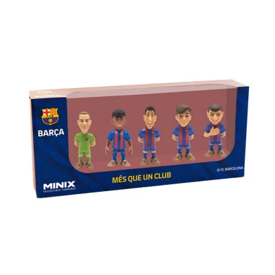 Pak 5 Minix Fc Barcelona (7 cm)