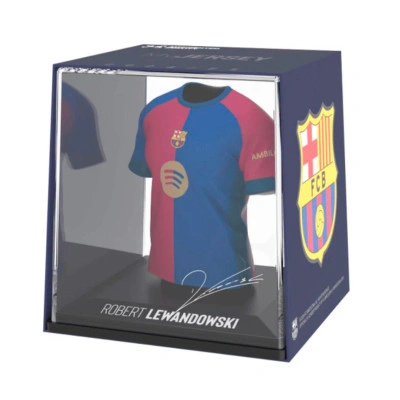 FC Barcelona Lewandowski 2024-2025 Jersey vitrine