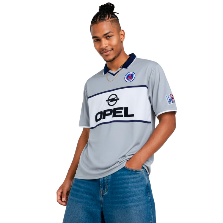T-Shirt Score Draw PSG 2000 Away Grey - Fútbol Emotion