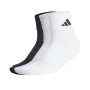 Essentials Ankle (3 Paar)-medium grey heather-white-black