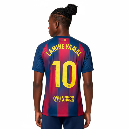 Shirt Nike Lamine Yamal FC Barcelona Thuisshirt 2025-2026 Deep