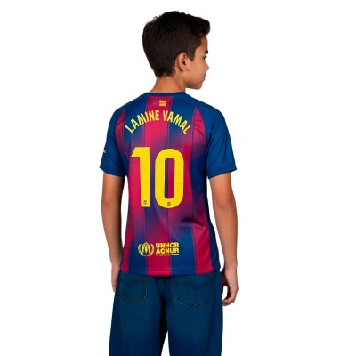 Lamine Yamal FC Barcelona Thuisshirt 2025-2026 Kind Shirt