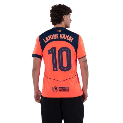 Lamine Yamal FC Barcelona Derde Uitrusting Champions League 2025-2026 Shirt