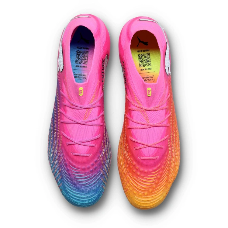 bota-puma-future-9-ultimate-fg-poison-pink-sun-stream-bright-aqua-5