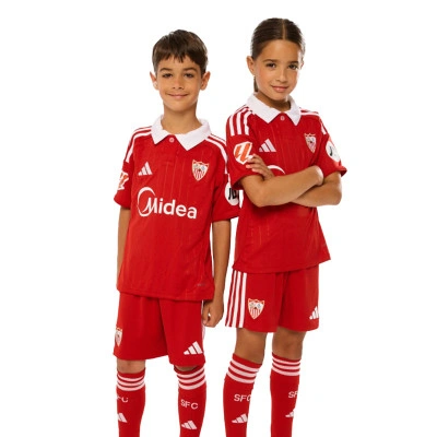 Kinderen Sevilla Fc 2025-2026 Uit T-Shirt