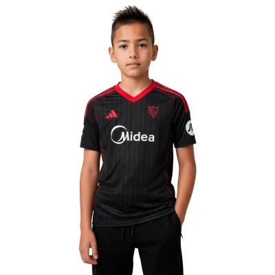 Kinderen Sevilla Fc 2025-2026 Derde T-Shirt