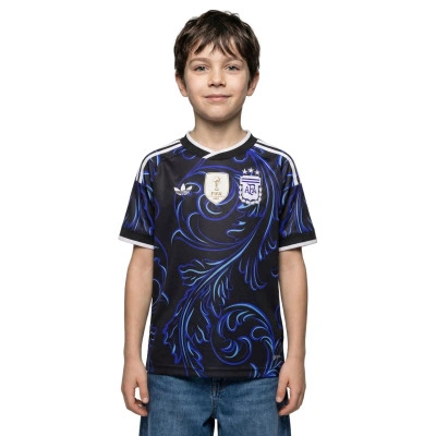 Messi Argentinië Uittenue Wereldbeker 2026 Kind Shirt