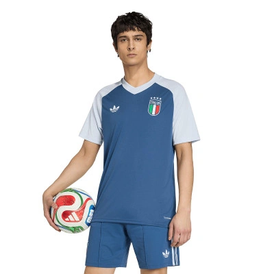 Italië Pre-Match Uit Wereldbeker 2026 night marine T-Shirt