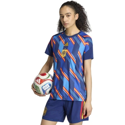 España Pre-Match Home Mundial 2026 Mujer T-Shirt