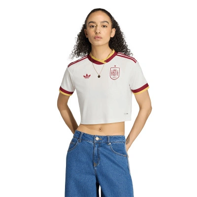 Spanje Uittenue Wereldbeker Croptop 2026 Vrouw Shirt