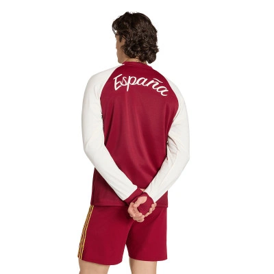 Spanje Pre-Match Uittenue L/S Wereldbeker 2026 Shirt