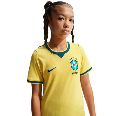 Brazilië Thuistenue Wereldbeker 2026 Kind Shirt