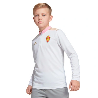 Prematch Third Real Zaragoza 2025-2026 Niño Sweatshirt