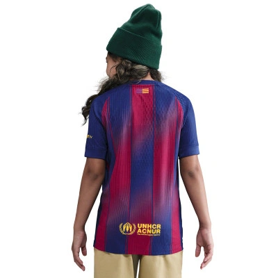 Kinderen Authentiek FC Barcelona 2025-2026 Thuis Shirt