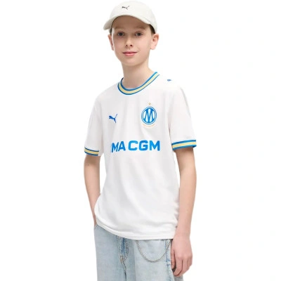 Olympique Marseille Thuistenue 2026-2027 Kind Shirt