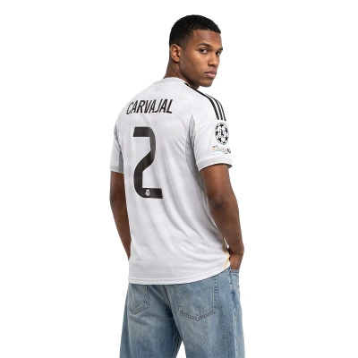 Real Madrid Primera Equipación 2025-2026 Carvajal + Parche Shirt