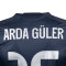 adidas Real Madrid Tweede Tenue 2025-2026 Kind Arda Güler + Patch Shirt