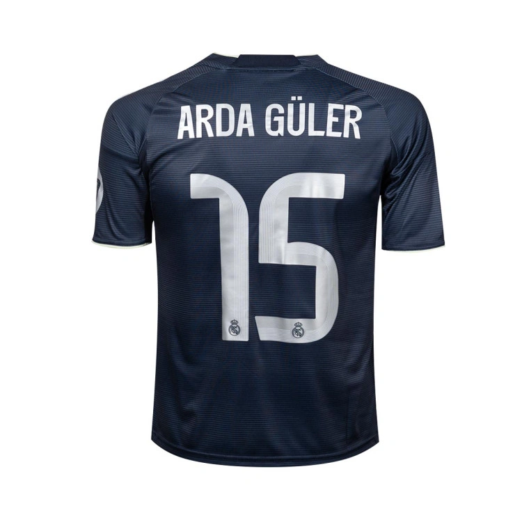 camiseta-adidas-real-madrid-segunda-equipacion-2025-2026-nino-arda-guler-parche-navy-3
