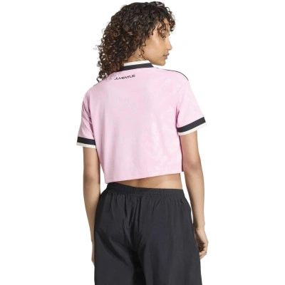 Crop-top Juventus Uittenue 2026-2027 Vrouw Shirt