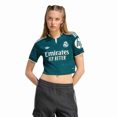 Crop-top Real Madrid Uittenue 2026-2027 Vrouw Shirt