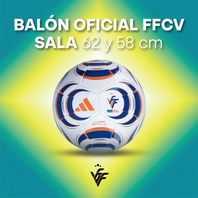 Tiro SALA FFCV 62cm y 58cm League Sala Ball Bal