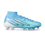 F50 Sparkfusion Elite FG/AG Vrouw-Semi Blue Burst-White-Lucid Pink