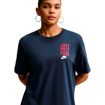 Atletico de Madrid Fanswear 2026-2027 Mujer T-Shirt
