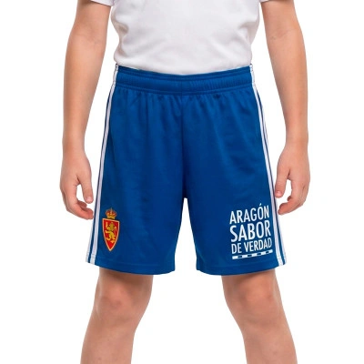Real Zaragoza Thuistenue 2026-2027 Kinderen Shorts