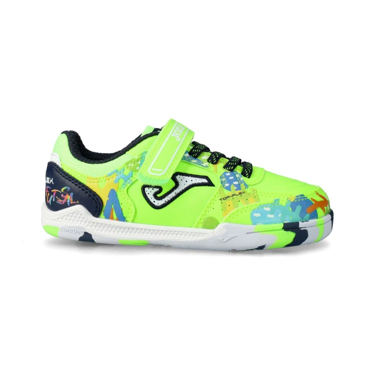 zapatilla-joma-top-flex-junior-barefoot-2611-verde-fluor-indoor-verde-1