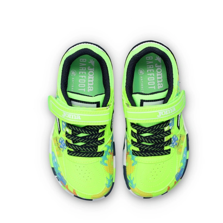 zapatilla-joma-top-flex-junior-barefoot-2611-verde-fluor-indoor-verde-5
