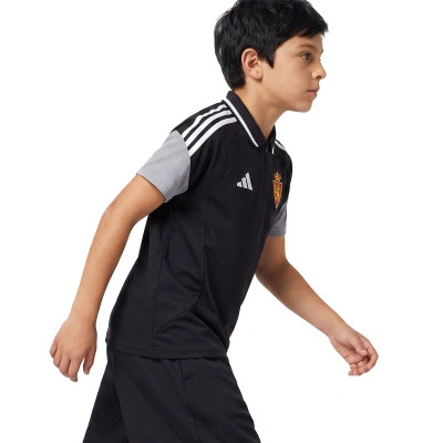 Technisch Poloshirt Real Zaragoza 26-27 Kind Poloshirt